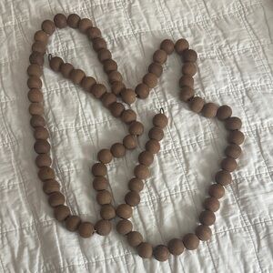 Decorative Brown Wooden Beads